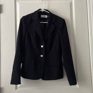 Navy Calvin Klein suit